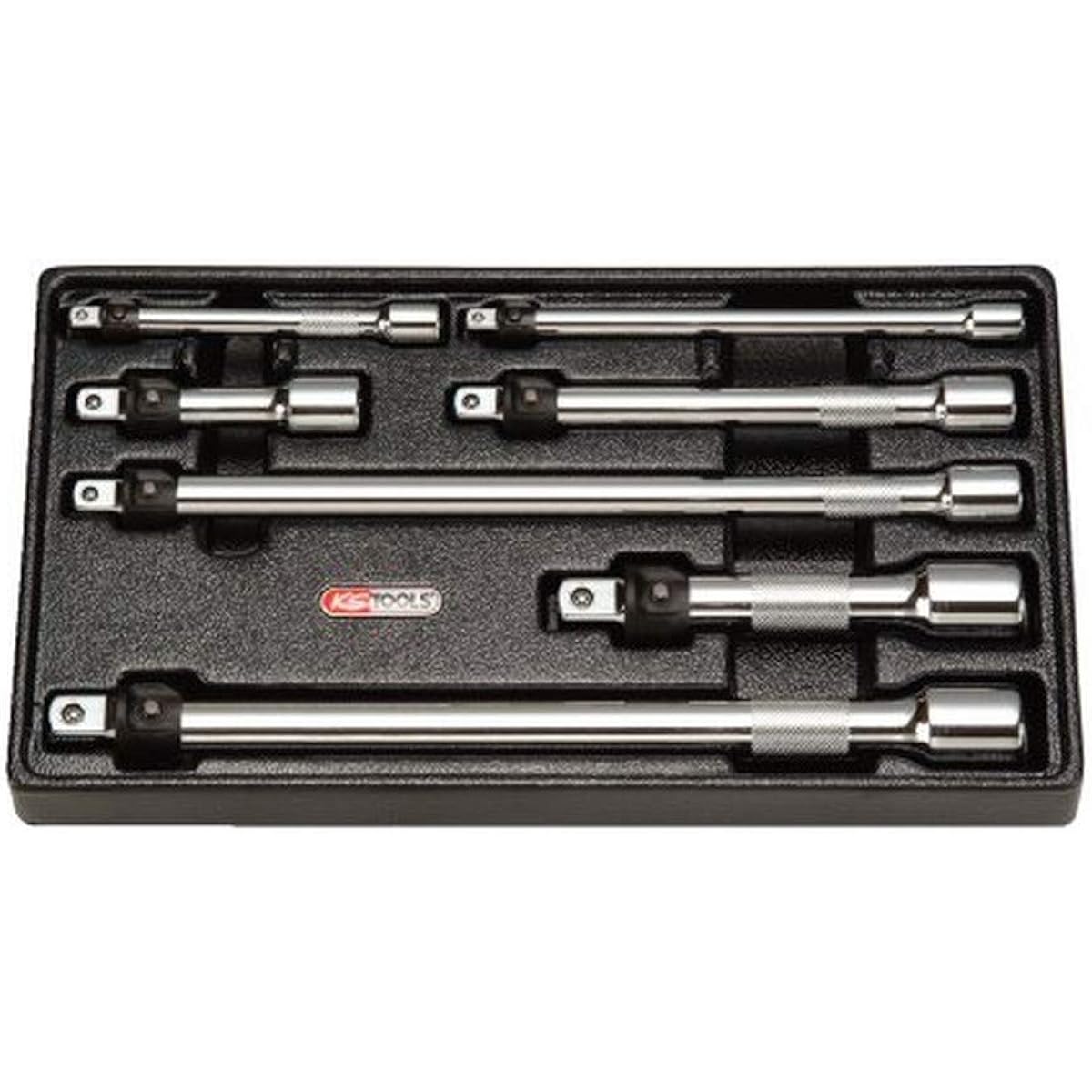 KS TOOLS CHROMEplus Extension set with interlock 7 pcs 919.0007