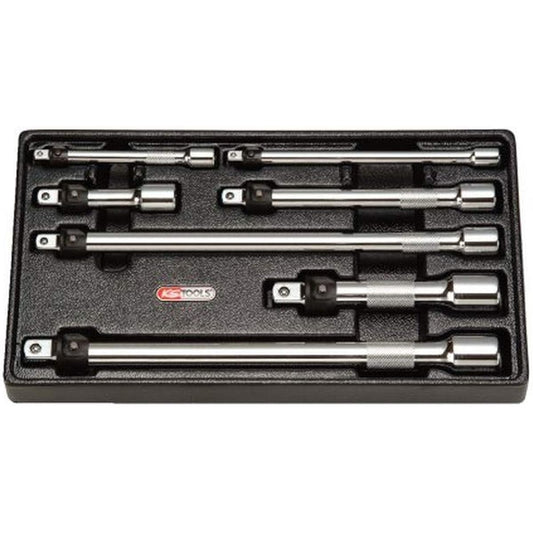 KS TOOLS CHROMEplus Extension set with interlock 7 pcs 919.0007