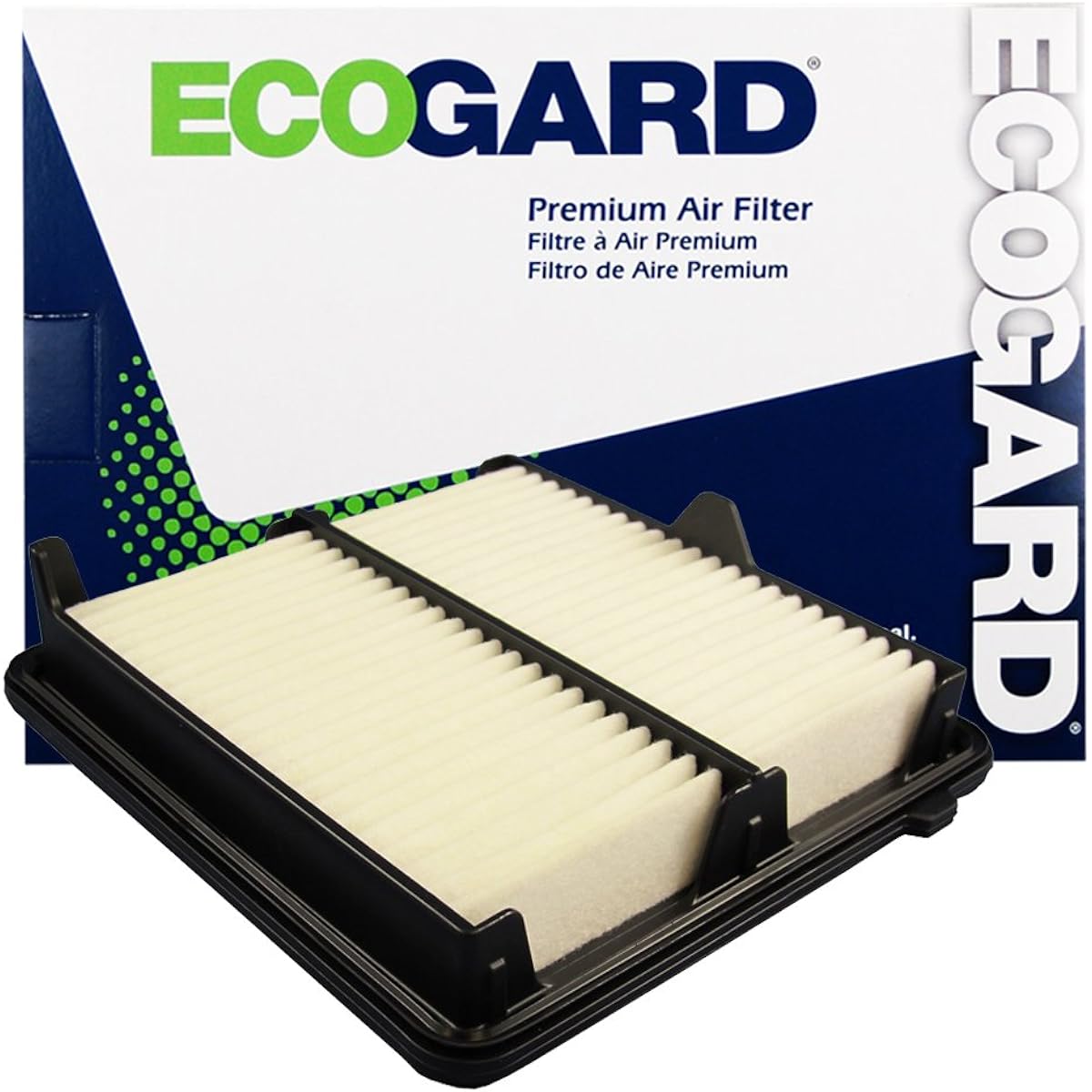ECOGARD XA6196 Premium Engine Air Filter Acura ILX 1.5L HYBRID 2013-2015 | HONDA CIVIC 1.5L HYBRID 2012-2015