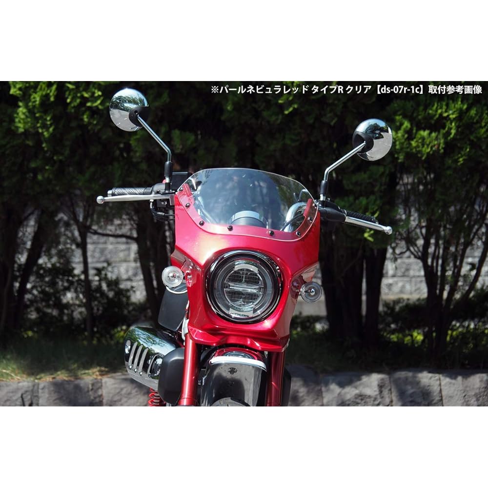 World Walk Monkey 125 Bikini Cowl Pearl Glitter Ring Blue Type R Screen Specification Smoke ds-07r-3
