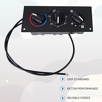 Aumzong 599-5511 heater A/C control switch air conditioner control module panel KENWORTH C500 T300 T600A T800 W900 2002-2006 Replacement # F211025100 F211025110