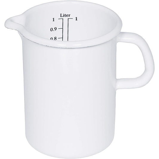 RIESS Measuring Cup White 1kg Cooking Scale 14cm 2L 0349-033