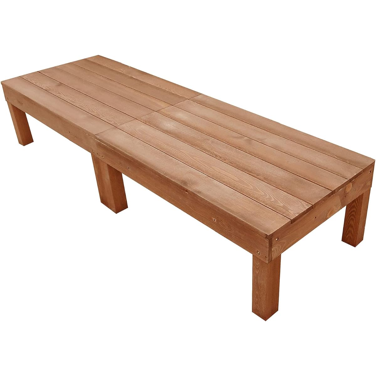 igarden Natural Wooden Deck 60 Series Brown Width 598mm x Depth 900mm x Height 280mm 2 units i10198-2d60-br