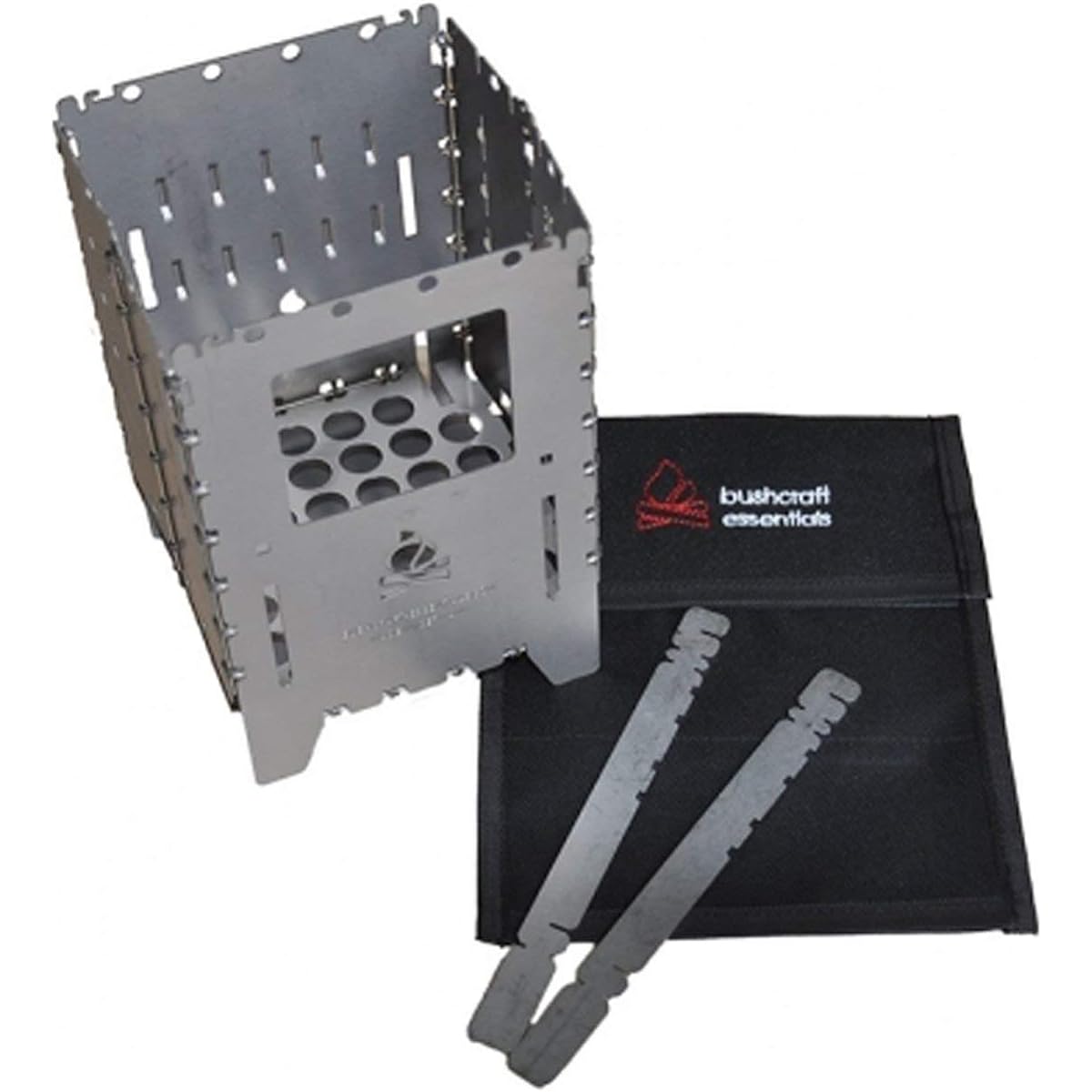 Bushcraft Essentials Outdoor Stove Bushbox/Bushbox XL Stainless Steel Dedicated Case Set
