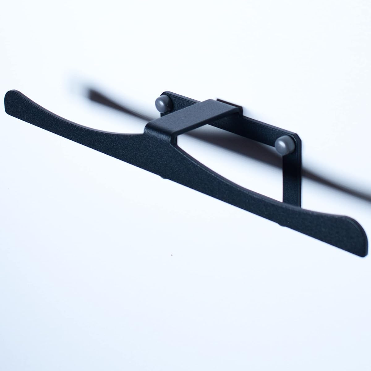 MagoroLabo Backpack Hanger [Like a Cafe Space] Made in Japan Bag Hanging Storage Wall Hanging Won't Damage Wall Furniture that Can Be Attached to the Wall Shelf Gypsum Board Rental Steel Black TETUTO ML-045