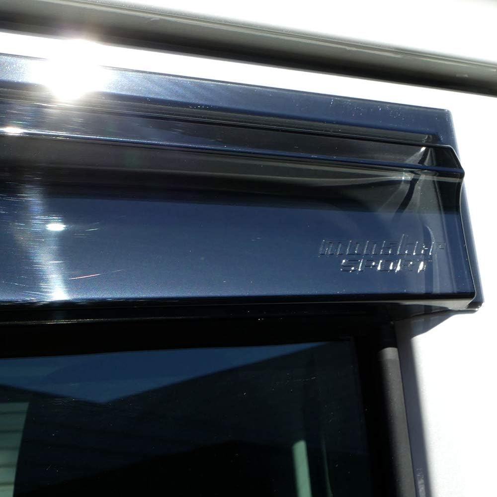 MONSTER SPORT Window Aero Visor Jimny/Jimny Sierra [JB64W / JB74W] [JB64 Side Visor Door Visor] 721500-5500M