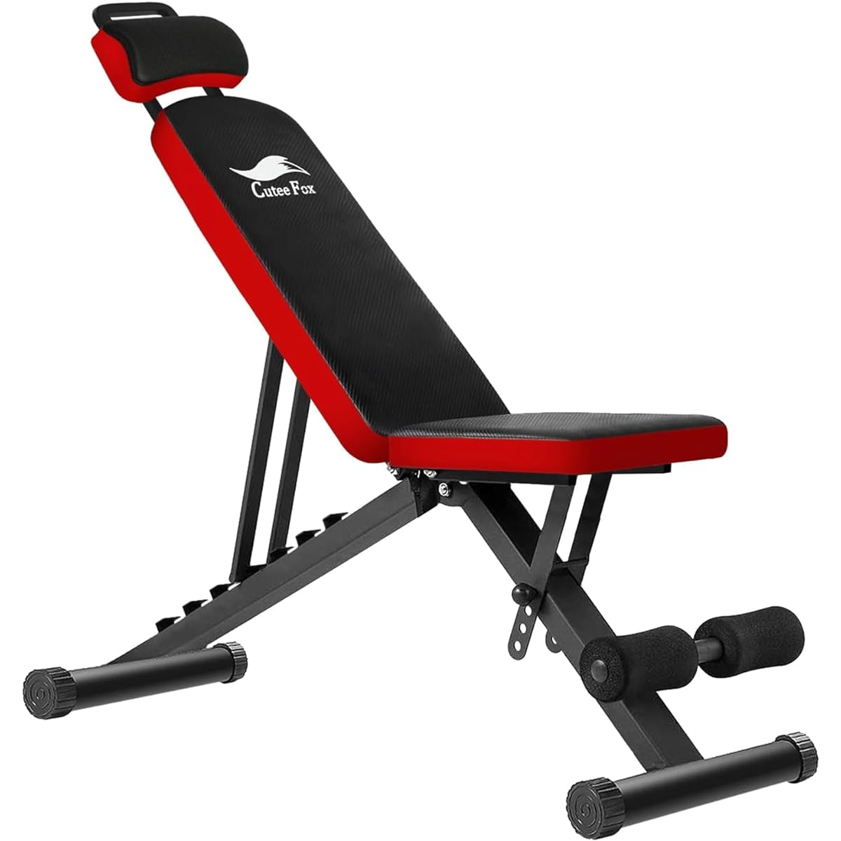 Training Bench, Incline Bench, Decline Bench, 7 Adjustable Levels, Foldable, Load Capacity 300KG, No Assembly Required, Flat Bench, Convenient Storage, Home Gym, Bench Press, Muscle Training, Japanese Instruction Manual Included -009