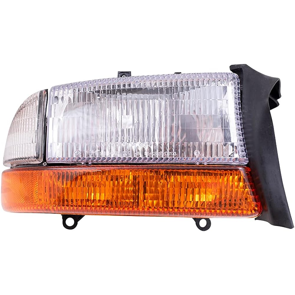 BROCK replacement set driver and passenger seat for passenger seats with headlight Park signal lamp 1998-2004 DAKOTA compatible