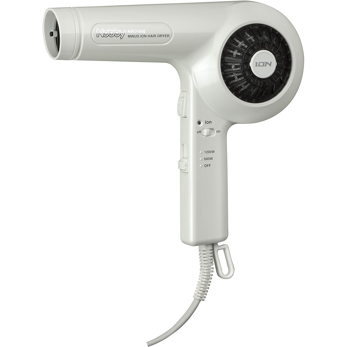 Tescom Nobby Negative Ion Hair Dryer NB2504 White 1 piece (x 1)