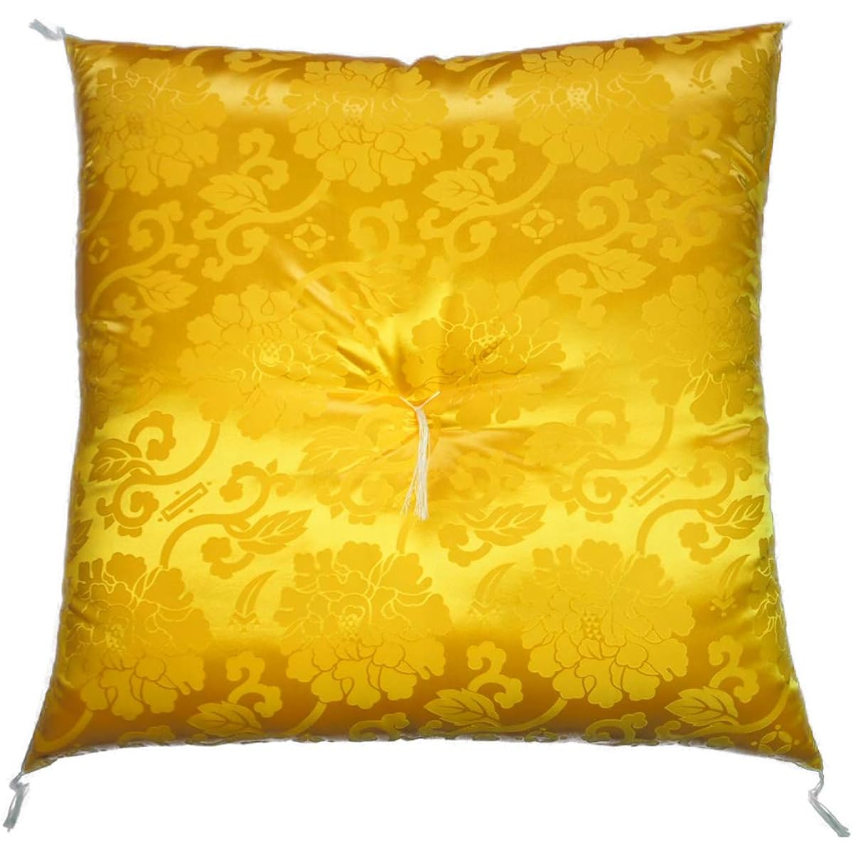 Made in Japan Kaloyan Donsu Celebration Zabuton 80 years old, 88 years old, 90 years old 67 x 68 ``Zabuton for memorial services, Buddhist altars, Buddhist altars, temples'' (yellow)