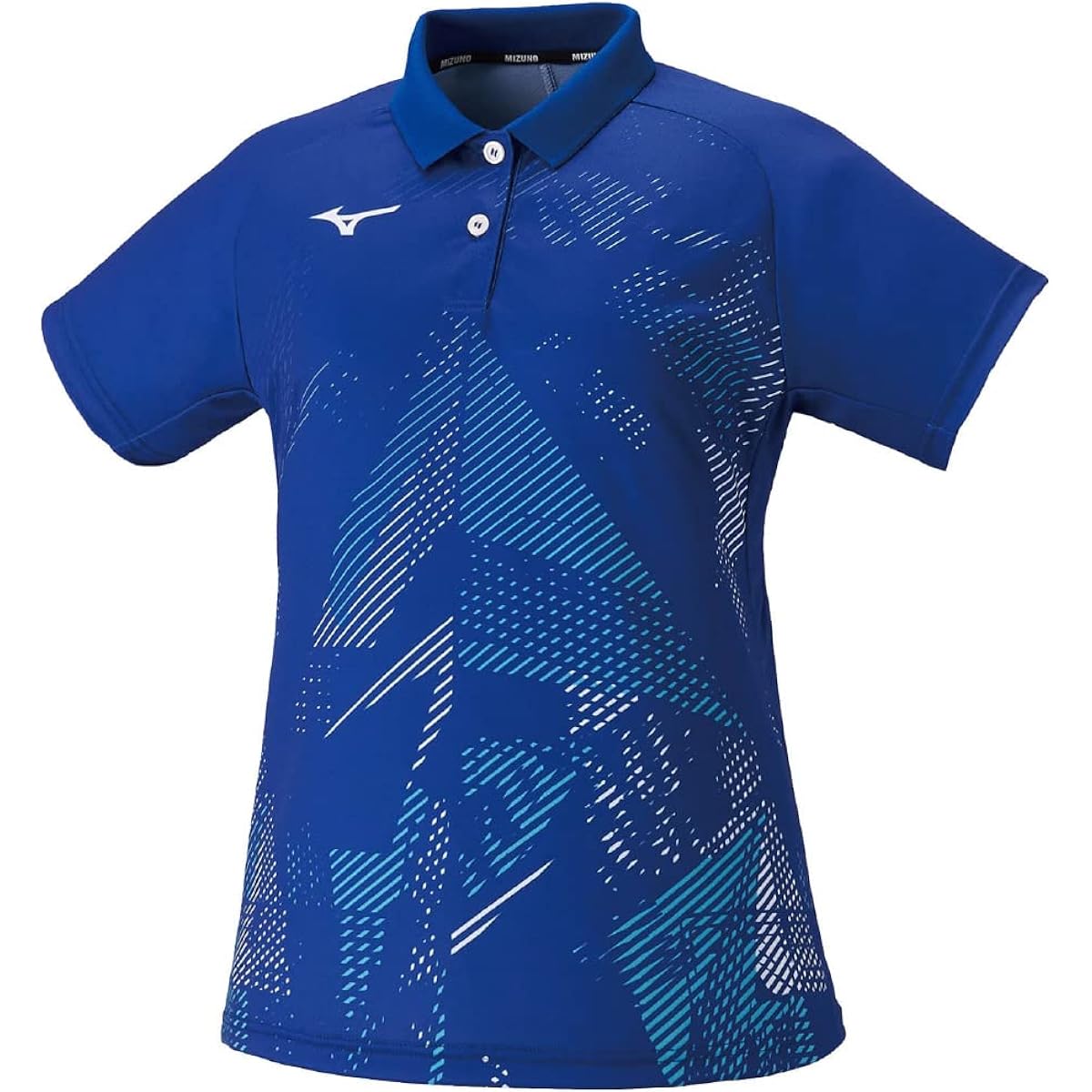 [Mizuno] Tennis Wear Game Shirt Sweat Absorbent Quick Drying Dynamotion Fit 62JA2205 Women's