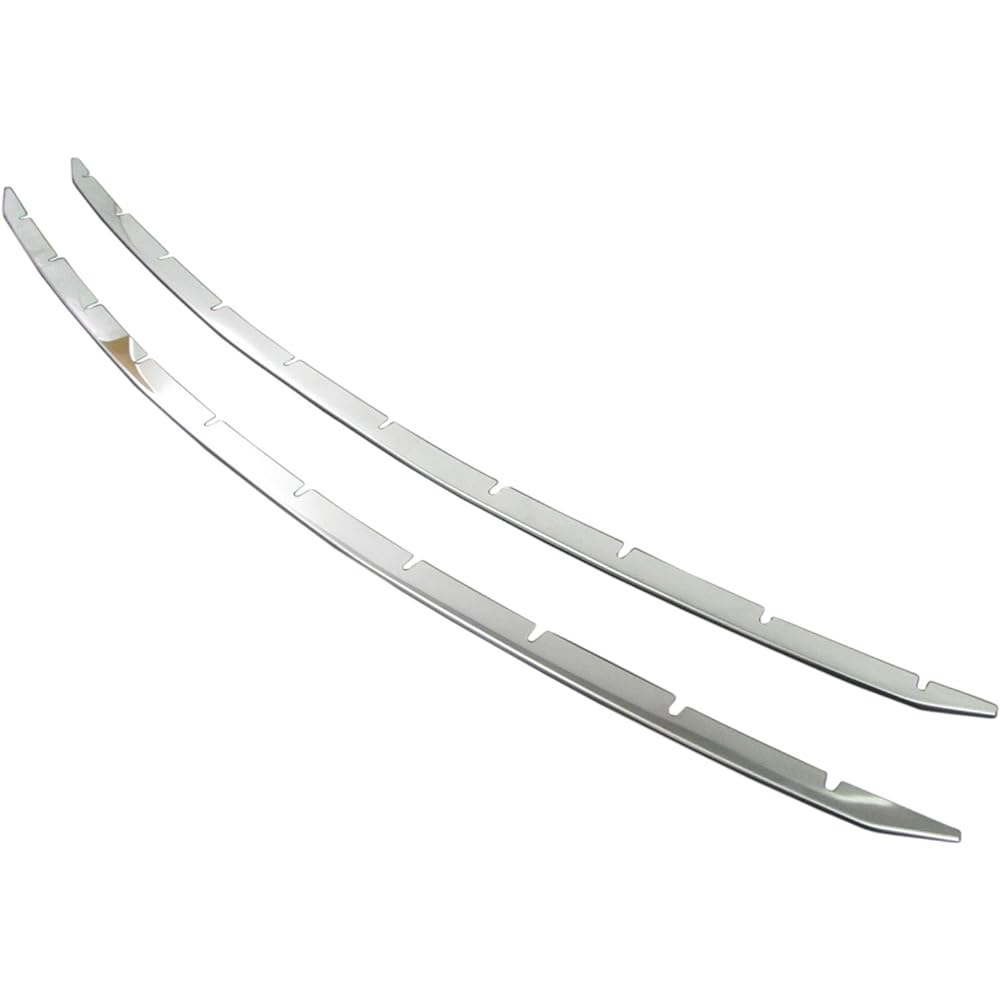 BRIGHTZ Alphard 20 25 Early Super Mirror Stainless Plated Front Bumper Molding A Type [FBUM-MOL-007] ANH20W ANH25W GGH20W GGH25W ANH20 ANH25 GGH20 GGH25 H20 H25 Alphard 19029