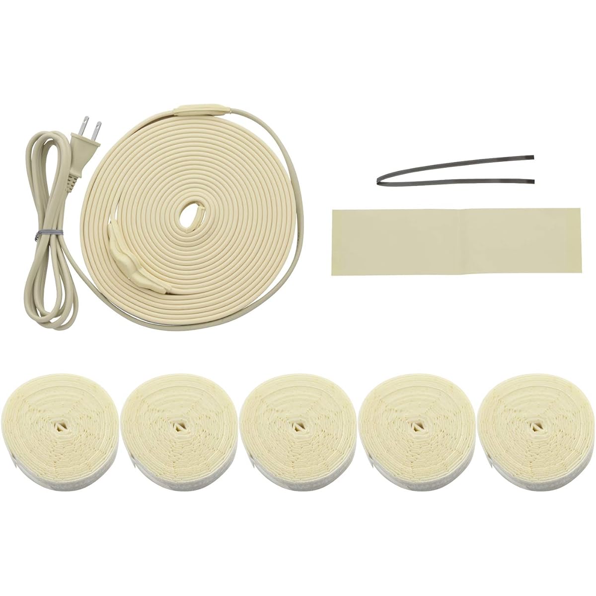 Gaona Korekamo Freeze Prevention Heater 10m with Thermostat (For Water Supply Pipe Freeze Prevention Metal Pipe) GA-KE021