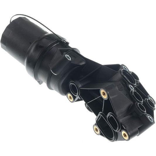A-PREMIUM Oil Filter Housing Volkswagen Jetta 2005-2014 PASSAT 2012-2014 GOLF 2010-2014 BEETLE 2006-2014 Rabbit Audi TT Quattro 2.5L Supports gas