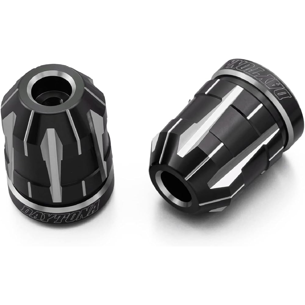 Daytona 99724 Premium Zone Motorcycle Bar End for Honda (M6) TECHNO Ash Silver