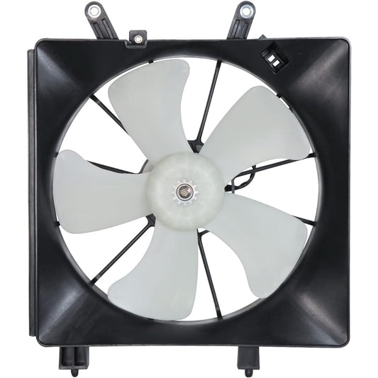 TYC 600380 Cooling Fan ASembris 2001-2005 Honda Civic Compatible Black