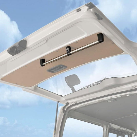 Carmate Car Storage Cross Ride Series Hanger Pole Flat for Toyota Hiace/Regius Ace (Van DX) 200 Series NS118