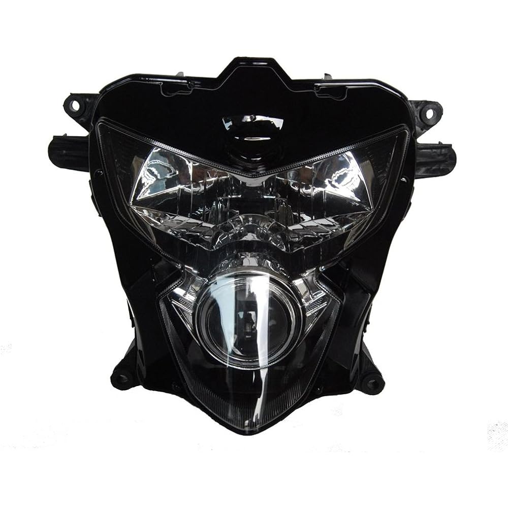Marofusa Motorcycle Headlight Headlamp No Bulb Cowl Custom For Suzuki 2004-2005 GSX-R 600/750 K4