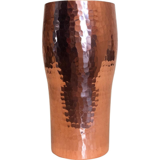 Asakusa Copper Silver Copperware Store Pure copper beer glass 400cc Beer cup made by Mr. Hoshino with 40 years of experience as a craftsman