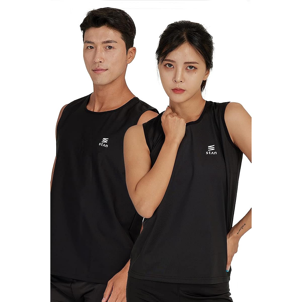 stan Sauna Suit Inner Vest Men's Women's Diet Stomach Slimming [Upper Body Sweat No. 1]