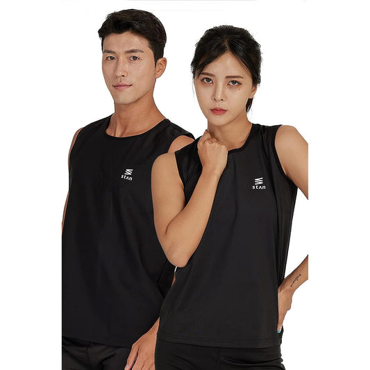 stan Sauna Suit Inner Vest Men's Women's Diet Stomach Slimming [Upper Body Sweat No. 1]