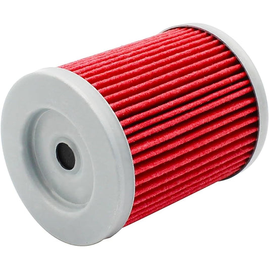 Motorcycle Breather Filter For SYM Max Sim 400 400I 2011 2012 2013 2014 2015 SYM Max Sim 600 600I Motorcycle Parts Oil Filter (Color : 4pcs-red)