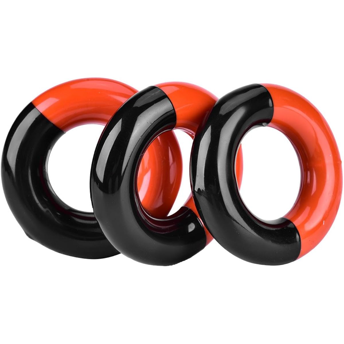 Alomejor [3 pieces/set] Golf club weighted swing ring, weight ring, swing correction, golf practice & training supplies, warm-up tool