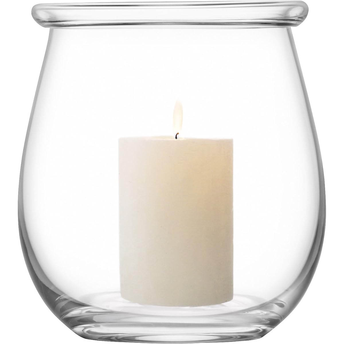 LSA Flower Vase/Lantern Clear Height 20cm COLLAR G1473-20-301