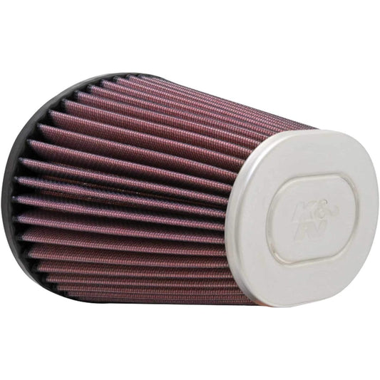 K & N General-purpose clamp-on air intake filter: high performance, premium, washable, replacement air filter: filter height: 5.625 inches, flange length: 0.875 inches, shape: Oval straight RC-5000