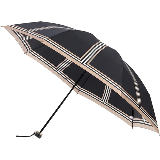 [LANVIN COLLECTION] MOONBAT Folding Umbrella Umbrella [Gift] 55cm Women's Print 10878 Black