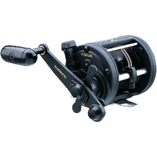 SHIMANO Boat/Hand-wound Reel Double Axis Titanos Boat GT2000/GT3000 Right Handle Round Basic Model