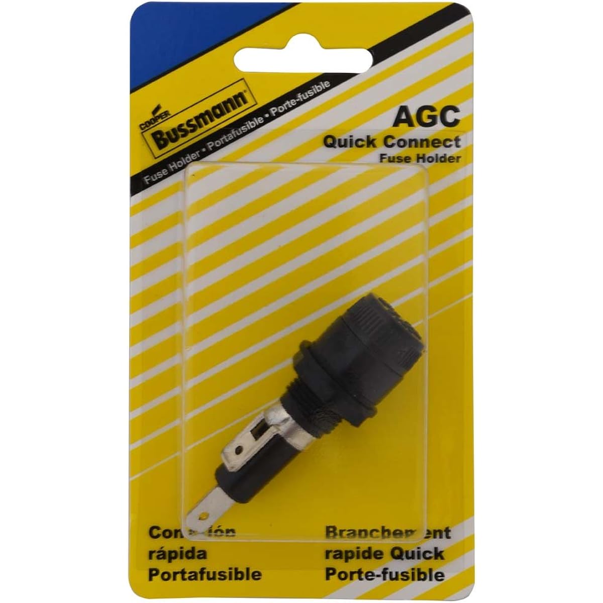 BUSSMANN (BP/HKP-HH-RP) 30 Ampare Card Panel Mount Hughes Holder 5/16 Inch panel