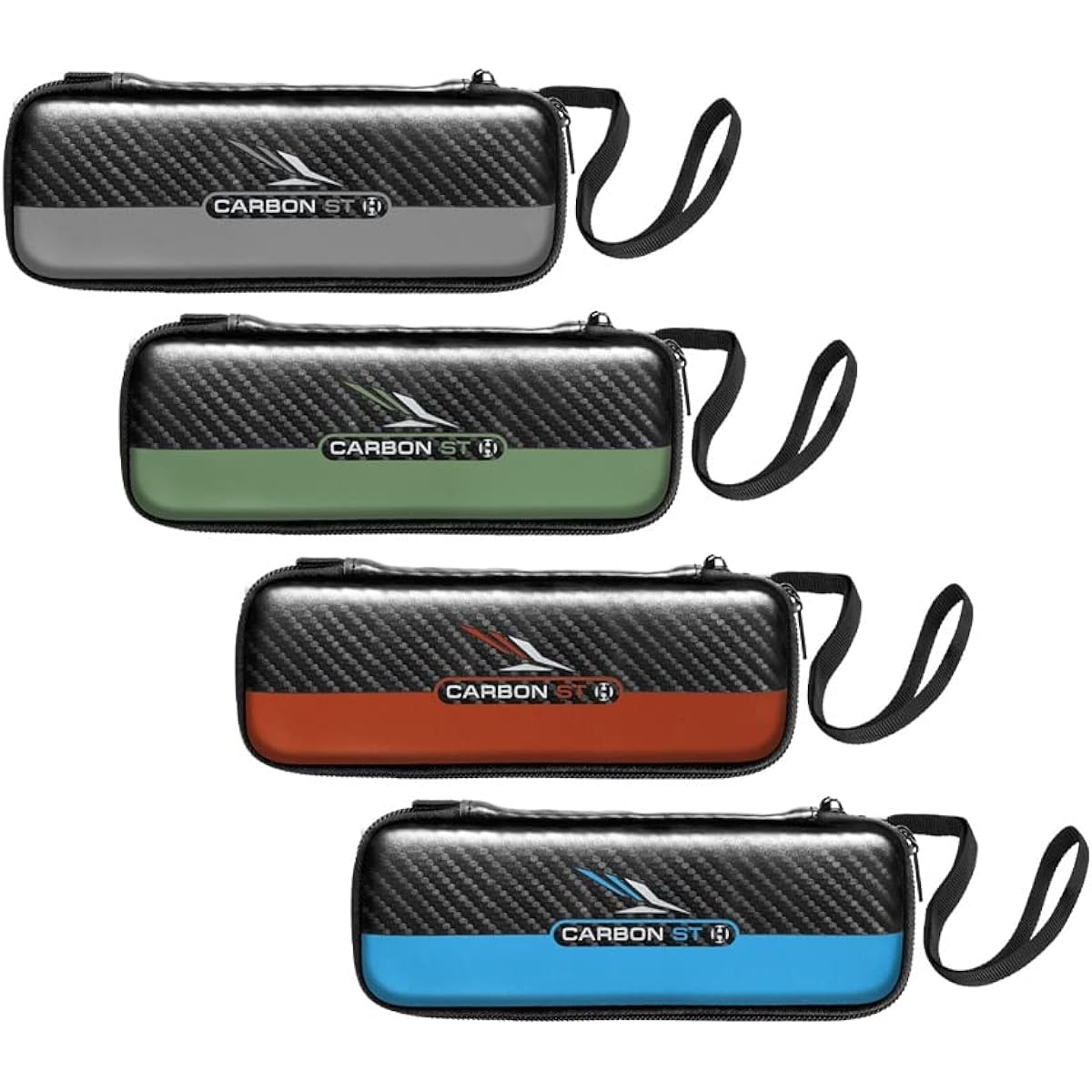 Harrows dart case CARBON ST PRO 3 carbon ST PRO 3 green dart case