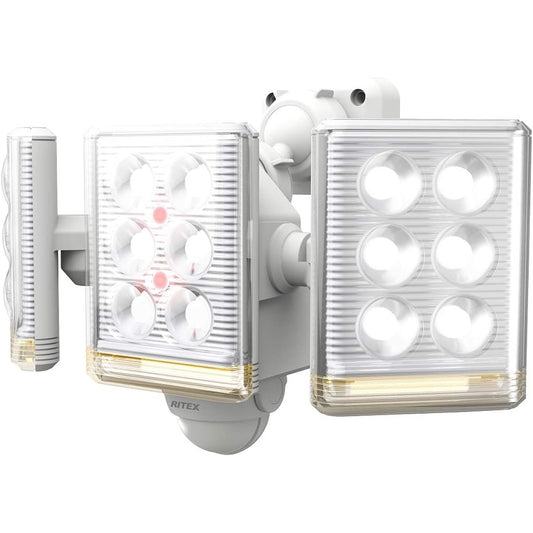 Musashi RITEX Free arm mini LED sensor light (9W x 3 lights) "Outlet type" LED-AC3027 White