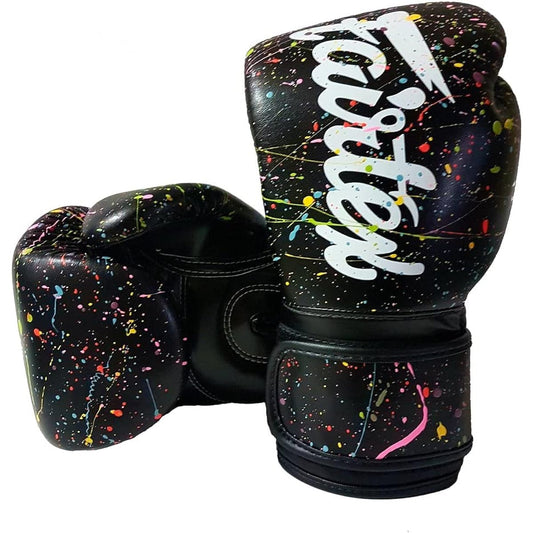 Fairtex Muay Thai Boxing Gloves BGV14 Paint Black