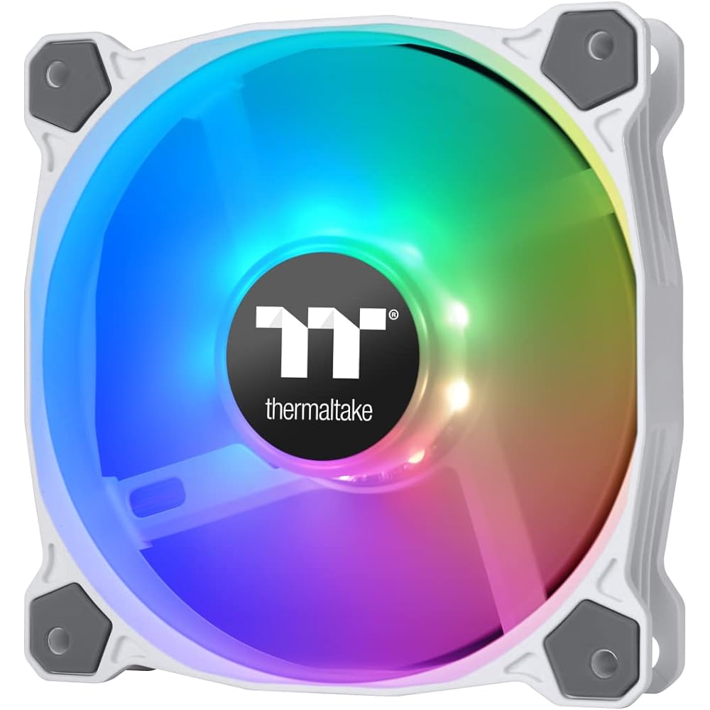 Thermaltake Pure 12 ARGB Sync White 3pcs Set PC Case Fan 12cm CL-F127-PL12SW-A FN1658