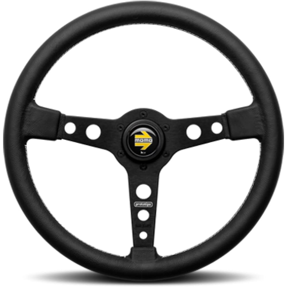 MOMO [Steering] Prototype Black 370mm P-6
