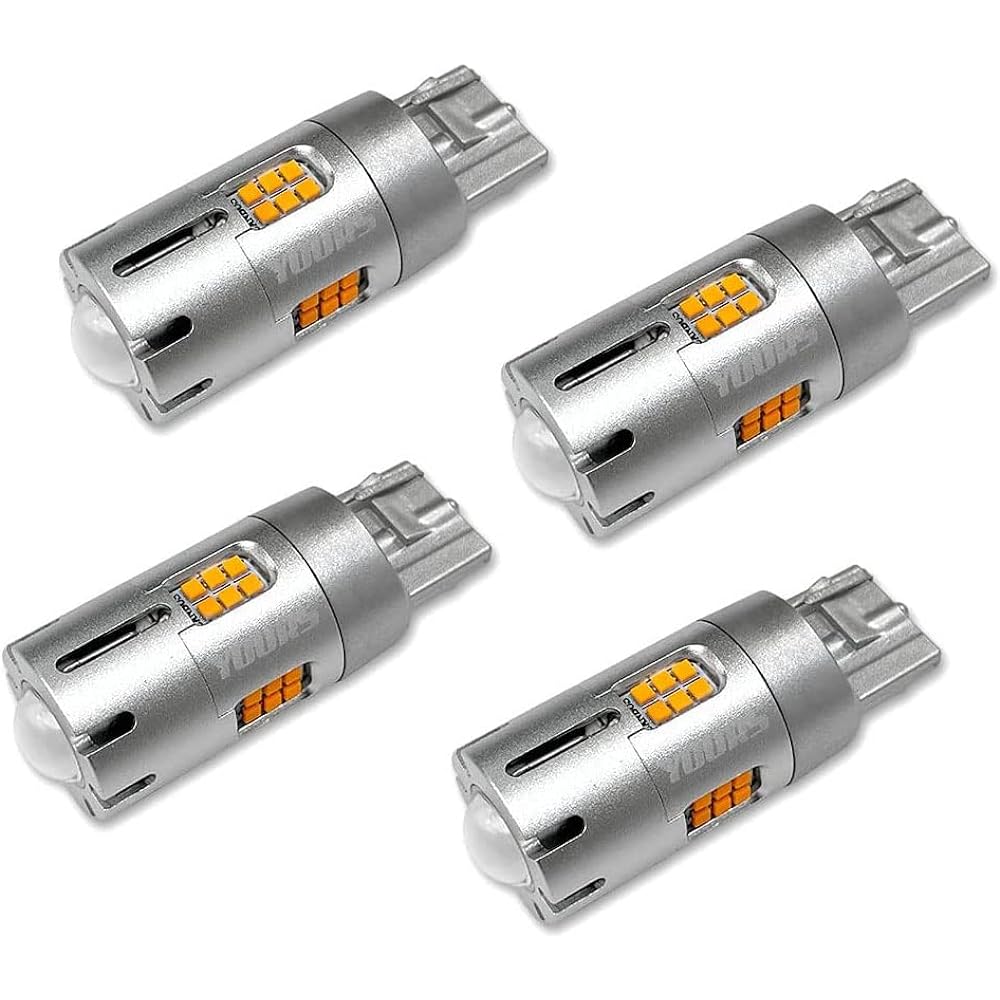 YOURS T33 Series X-TRAIL S/X Grade Exclusive LED Turn Signal Valve with Projector Built-in Resistor Front Rear [4 pieces/1 set] [2000LM Explosive Light Bulb] T33 X-TRAIL Custom Parts Accessories Dress Up Nissan NISSAN y408-011 [2] M