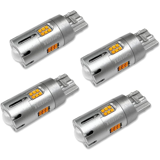 YOURS T33 Series X-TRAIL S/X Grade Exclusive LED Turn Signal Valve with Projector Built-in Resistor Front Rear [4 pieces/1 set] [2000LM Explosive Light Bulb] T33 X-TRAIL Custom Parts Accessories Dress Up Nissan NISSAN y408-011 [2] M