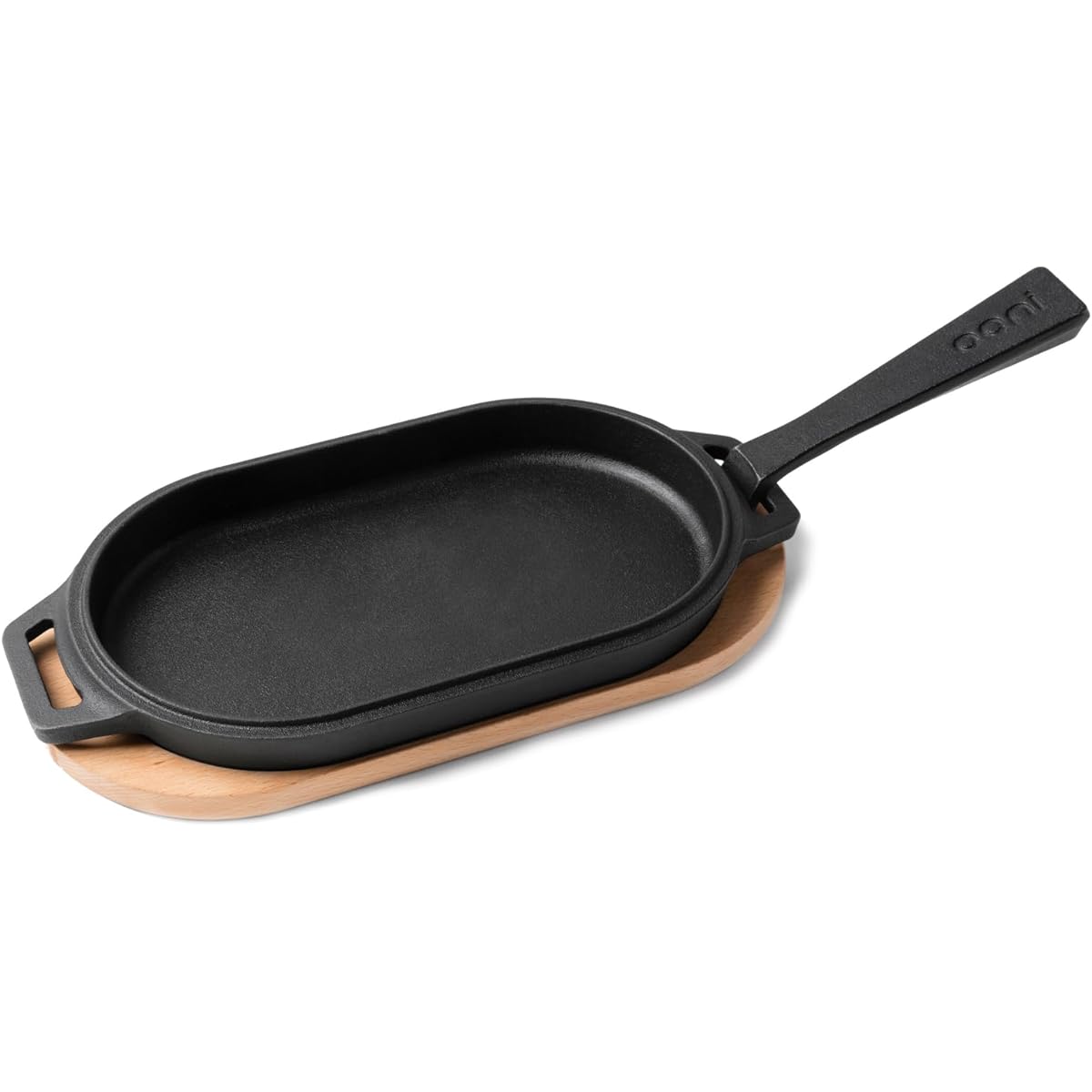 Ooni Cast Iron Sizzler Pan - Cast Iron Sizzler Plate - Ooni Cast Iron Pan - Cast Iron Pizza Pan - Ooni Pizza Oven Accessories