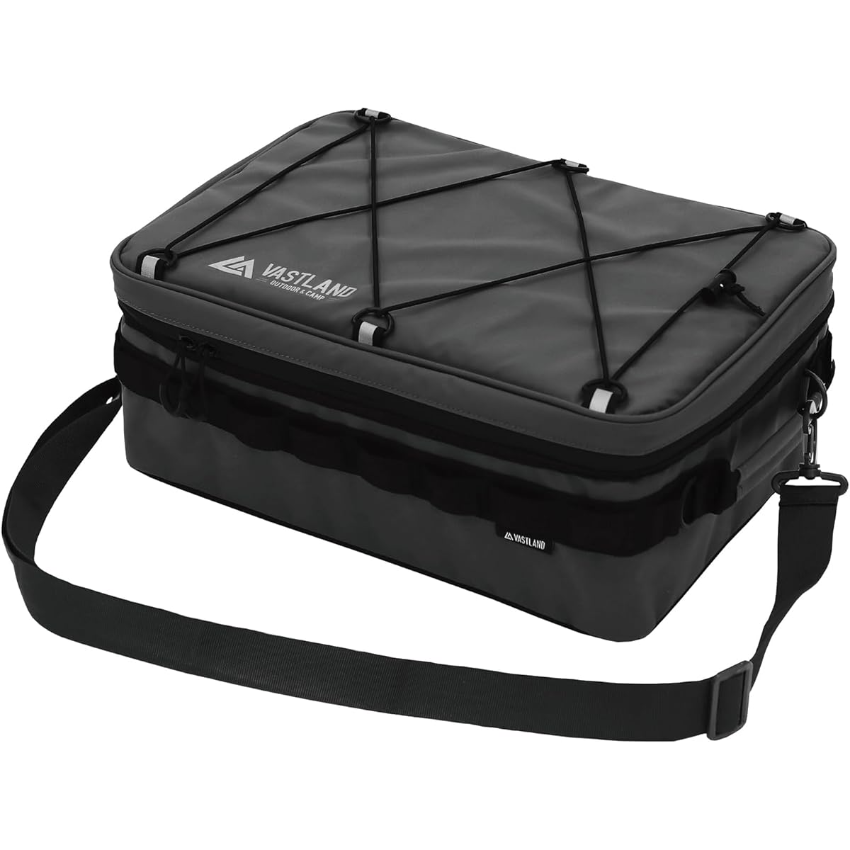 VASTLAND Soft Cooler Box Insulated Bag 12L Camping Touring with Daisy Chain