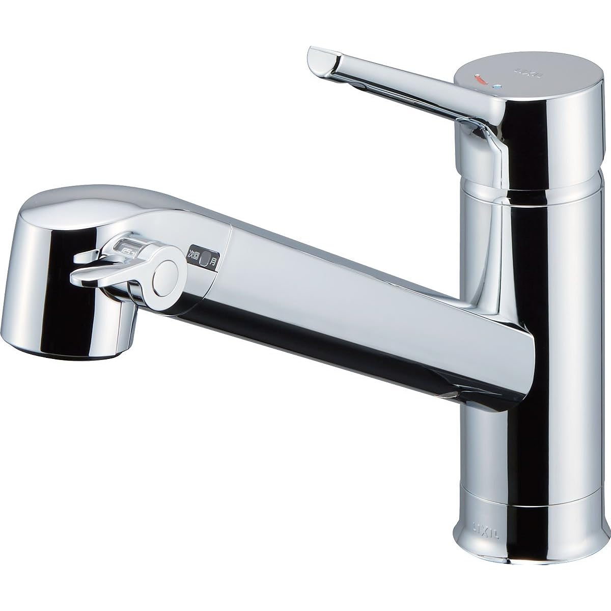 LIXIL INAX Kitchen Single Lever Mixing Faucet with Built-in Water Puri ...