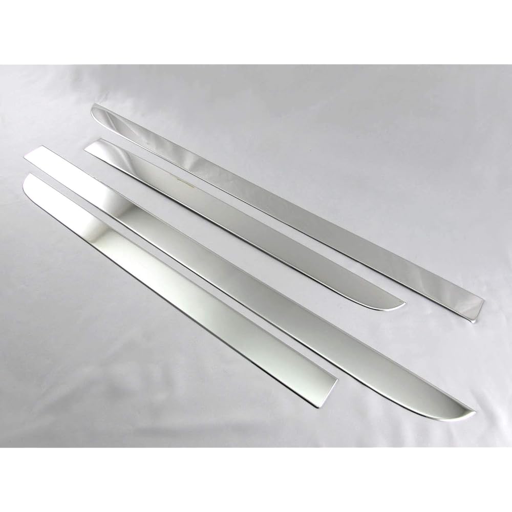 BRIGHTZ Spacia Custom MK53S Super Mirror Stainless Steel Plated Side Door Molding 4PC [SID-MOL-092] MK53 K53 53 Spacia Custom Spacia Custom Spacia Spacia Custom Spacia 32313