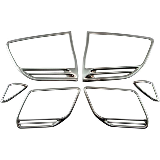 BRIGHTZ Soliobandit MA37S MA47S Super Mirror Stainless Plated Door Speaker Ring 6PC [SPEAKER-109] 37 47 47130