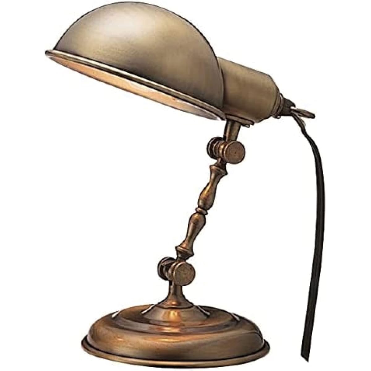 Interform Desk Light LT-2103GD Classic White Mini Bulb Gold Retro Antique