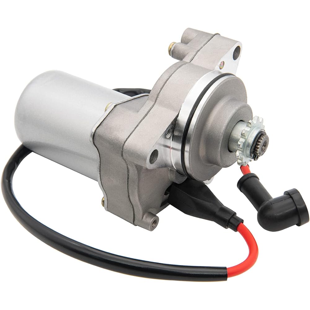 3 Bolt Starter 125cc 110cc 100cc 90cc 70cc 50cc Tao Tao ATV Dirt Bike Go Kart 4 Wheel Pit Bike 3 Bolt Starter Motor with Line