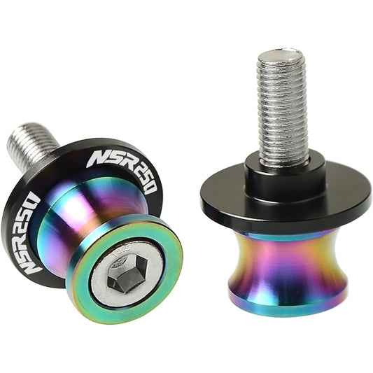 Stand Screw Slider M8 Rocker Arm Bracket Screw Motorcycle Rocker Arm Spool Slider Spool is very suitable for Honda NSR250 MC18/ MC21 / MC22 / MC19 1988-1994 1993 1992 (Color: A)