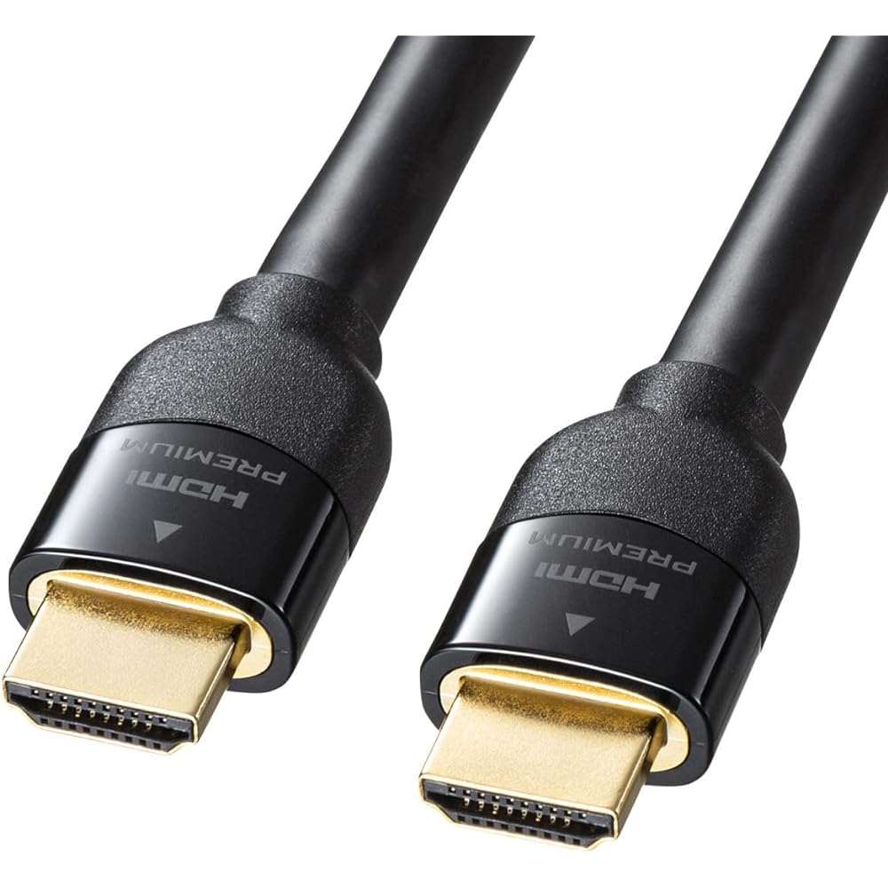 Sanwa Supply Premium HDMI Cable 9m Compatible with 4K2K (60P) Black KM-HD20-P90K