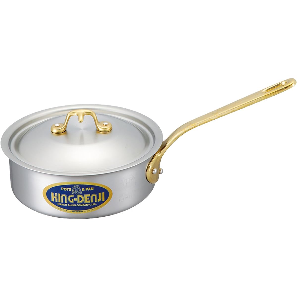King Denji Shallow one-handed pot (with scale) 21cm