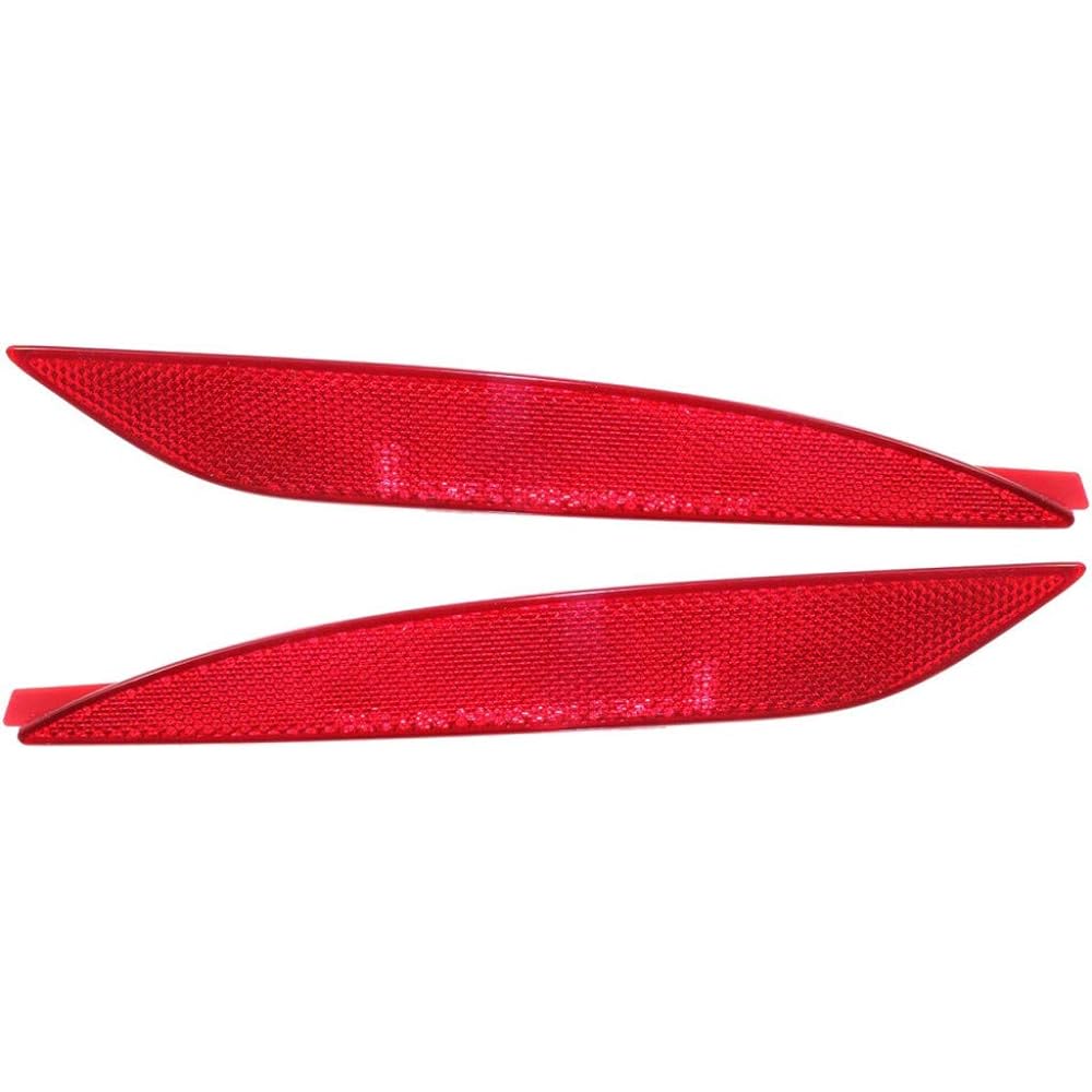 Hyundai Sonata 2011-2013 Rear Reflector Lamp Unit Pair Driver and Passenger Side (NSF Certification HY2830102, HY2831102